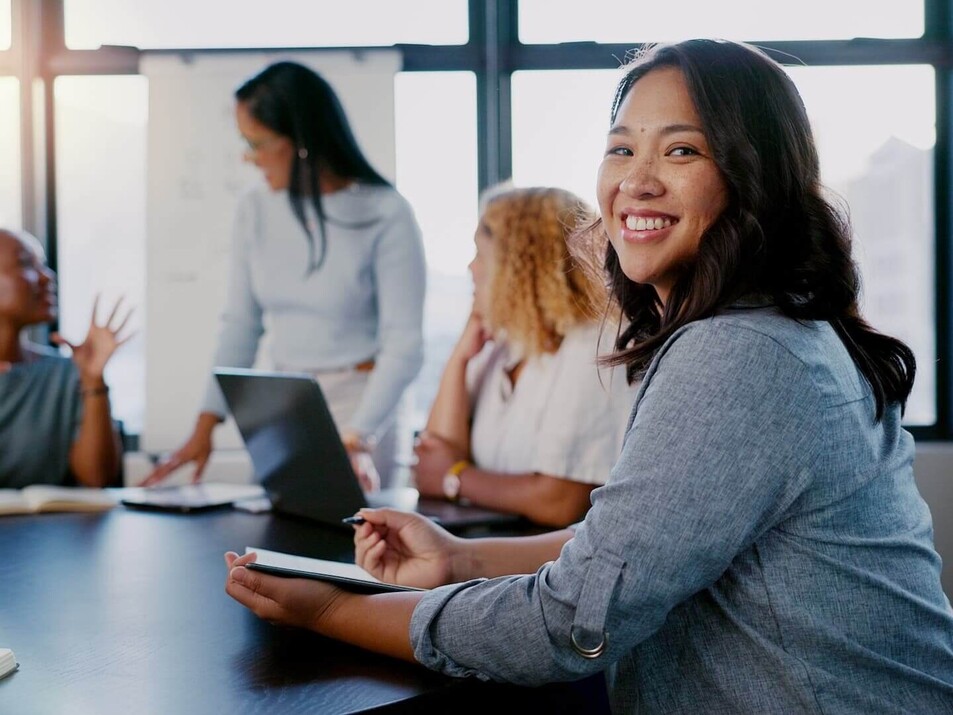 Geschäftsbesprechung im Büro